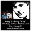 "BRADLEY JAMES" ~ WITH HIS 'HAPPY BIRTHDAY' OWNER