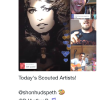 PERSICOPE'S PERISCOUT FEAUTURED ARTIST WITH "FARRAH' AS THE FOCUS