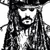 "CAPTAIN JACK SPARROW -JOHNNY DEPP" - (PIRATES OF THE CARIBBEAN) ~ SOLD
